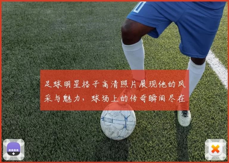 足球明星格子高清照片展现他的风采与魅力，球场上的传奇瞬间尽在其中